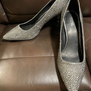 Michael Kors Sparkling Silver Women's Heels